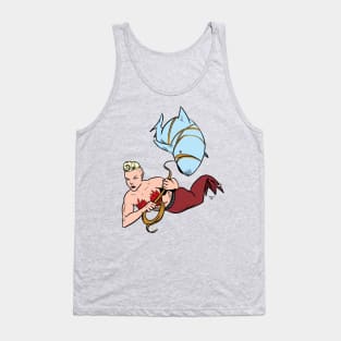 Shark Hunter Mermaid Tank Top